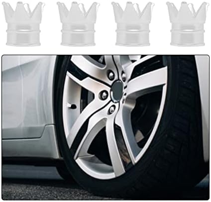Ципело круна гума вентил матични капачиња, 4 парчиња алуминиумски легури на тркалата на тркалата, капаци на матични капаци на гуми,