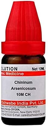 Д -р Вилмар Швабе Индија Chininum Arsenicosum разредување 10m CH шише од 10 ml разредување