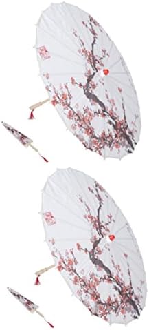 Јардве 2 парчиња масло за масло чадор занаетчиска чадор со свилена крпа со модна писта