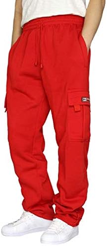 Менс во тешка категорија на товарни тела, џемпери, се протегаат еластични половини џогер спортски панталони за влечење спортски панталони за мажи