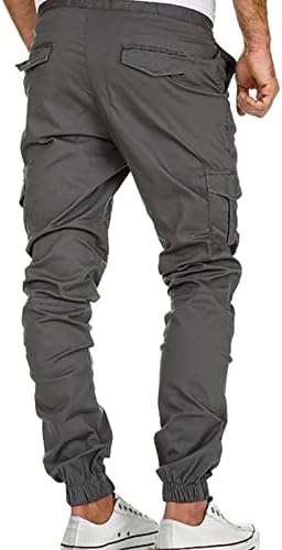 Саксигол 2023 година големи и високи карго панталони за мажи Обични редовни вклопуваат мулти џебни комбинезони модни спортови панталони