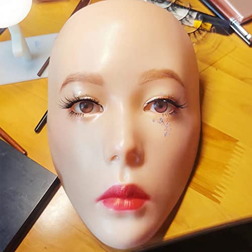 5д Модел На Лице За Шминка, Обука За Силиконска Шминка Цела Табла За Лице, Пракса За Шминка За Лице