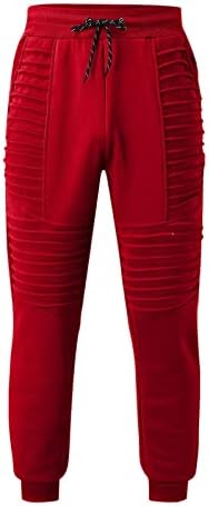 Саксигол плус големина мажи џемпери 2023 смешни влечки тесни панталони на отворено обични пешачки панталони нови спортски пакувања