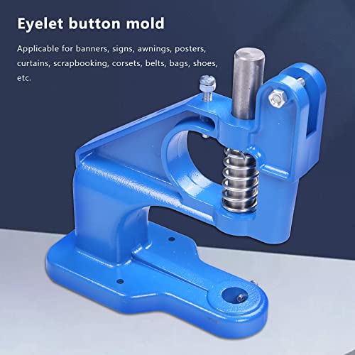 Машината за притискање на раката на лајауај за окулетни мерила умира или двојно капаче занишани дупки за алатки за алатки за прицврстување на копчињата DIY