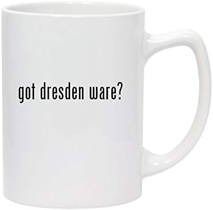 Производите од Моландра добија Дрезден Вер? - 14oz бела керамичка државна кригла кафе