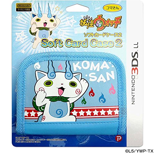 Nintendo 3DS LL Koma-San Spectre Watch Soft Card Case HPLDS 8 картички