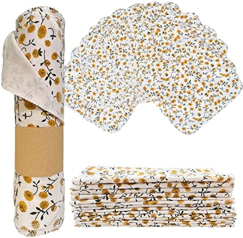 Sujude за еднократно хартиени крпи шведско јадење - 15 пакувања памучни пулпа за памук за еднократна употреба на салфетки алтернативни еко -пријателски