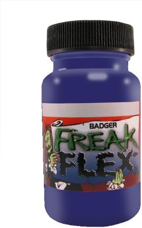 Badger Air-Brush Co. 2-унца freakflex Airbrush подготвена акрилна боја базирана на вода, кафеава нијанса