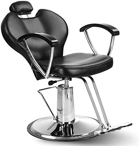 Опрема за убавина за коса Wykdd Барбер стол Професионален преносен хидрауличен лифт човек бербер стол мебел за црн салон