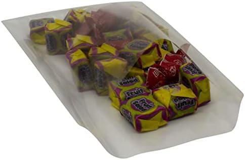 Чиста пластична поли-храна од степени на странични торби- 4 x 6 x 50pcs