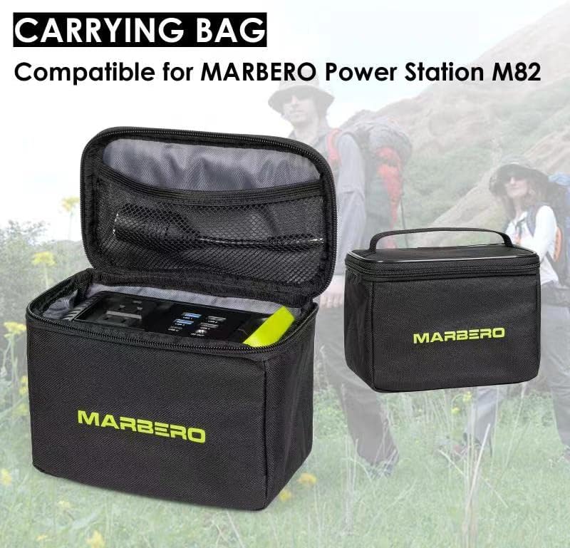 Марберо сет на преносна електрана M82 88Wh и водоотпорен носачки случај
