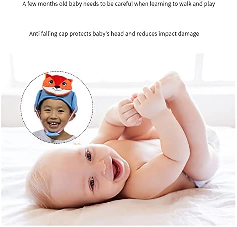 DFGHJ прилагодлива за дишењето бебешки капа за безбедност заштитен шлем против судир за одење на главата капа за заштита на капачиња
