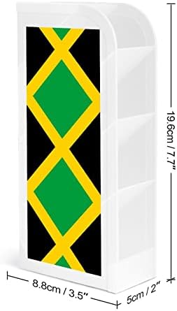 Знаме На Јамајка Држач За Пенкало Организатор За Складирање Шминка Чаша За Четки Уметнички Материјали За Биро Канцеларија Дома Бело
