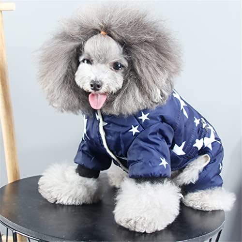 Облека за кучиња fksdhdg миленичиња облека зимска кучиња скокачка облека, Yorkie Yorkshire Poodle Pomeranian Schnauzer кутре кутре костум мала