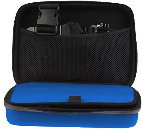 Navitech Blue Heavy Duty Rugged Hard Case/Cover компатибилен со Action Action Camera Eken Pano S2 360 степени