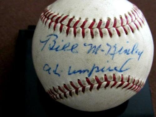 Бил Мекгинли 1946-1965 А.Л. Потпишана ера на автоматска ера Josephозеф Кронин Бејзбол ЈСА - автограмирани бејзбол