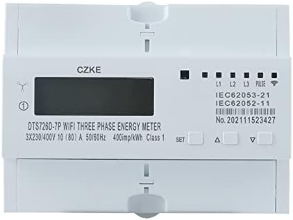 NYCR ЕДНО ФАЗА 220V 50/60Hz 65A DIN Rail WiFi Smart Energy Meter Timer Monitor KWH METER WATTMETER