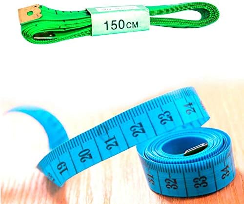 UKD PULABO 1. 5M 60 Мека пластична пластична ткаенина за мерење на телото за мерење на телото за мерка мерка на рамна лента боја случајна