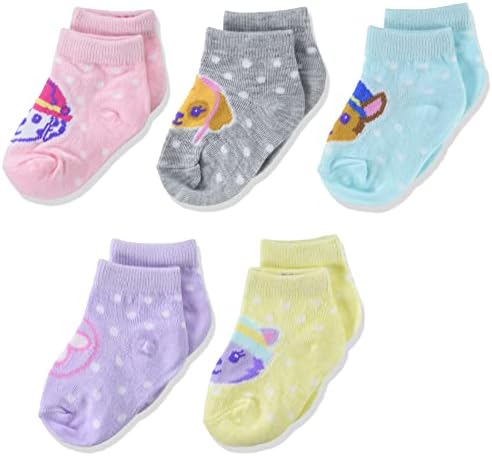 Никелодеон Унисекс-бебето шепа Патрола 5 пакувања со кратки чорапи