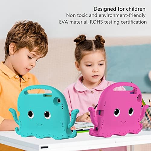 Заштитна кутија Детска кутија за Samsung Galaxy Tab A8 10.5 x200 / x205 со браник на рачката | Заштитна таблета за стоп-отпорен на дете