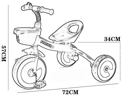 Обука за велосипедска рамка шетач за бебиња велосипед шетач за деца со мали велосипеди 1-3-6 години старо трицикл преносно седиште 3 опции