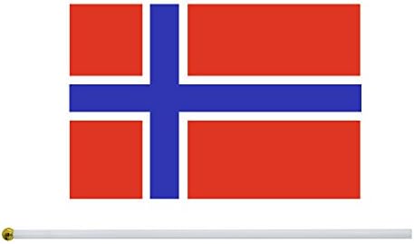 25 Пакет Рачни Мали Мини Знаме Норвешка Знаме Норвешка Знаме Стап Знаме Круг Врвот Национални Знамиња Земја, Партија Украси Материјали