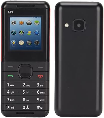 Diyeeni Постарите Отклучен Мобилни Телефони, 2g Големо Копче Мобилен Телефон со 1.44 Во Екранот, Двојна SIM Картичка Телефон За Стари Лица, Со