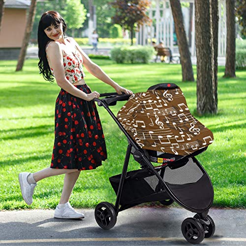 Обвивки за седишта за бебиња за бебиња - капаци на шетачи за нега и доење, мулти -употреба на крошна на автомобили, за девојчиња