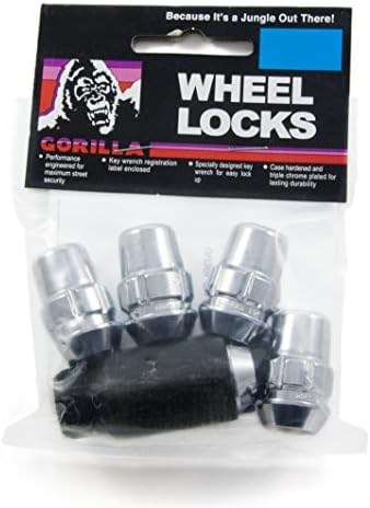 Gorilla Automotive 71621NB5 брави со тркала од желади 5 пакувања