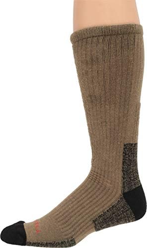 Мерел Унисекс -возрасни мажите и женските тактички волна чорапи - Унисекс Архенп за поддршка на опсегот и управување со влага и управување