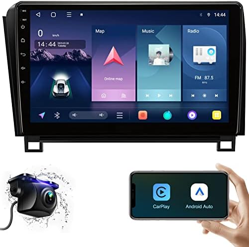 5g WiFi 8 Основни Андроид Автомобил Стерео За Тојота Тундра 2007-2013 Секвоја 2008-2018 Со Apple Carplay Android Auto 10.2 Инчен Екран На