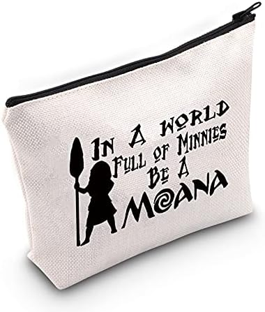 ЗЈЏПО Моана Инспирира Подарок Во Свет Полн Со Принцези Биди Моана Шминка Торба Полинезиска Принцеза Подарок Новети Торба