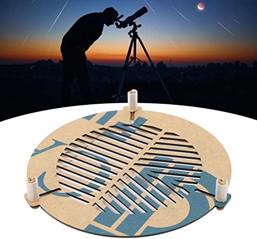 Телескоп Фокусирајќи Ја Маската Бахтинов, Акрилна Плоча За Фокусирање На Рибни Коски 100-140мм за Астрофотографија Со Месинг Завртки Внатре или