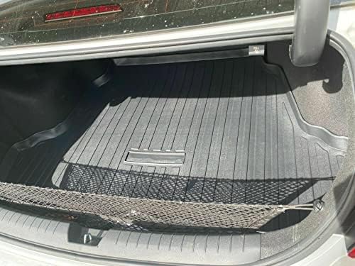 Автомобил Багажникот Товар Нето-Направени И Се Вклопуваат Специфични Возило За Hyundai Соната 2015-2019 - Еластична Мрежа За Складирање Организатор-Премиум