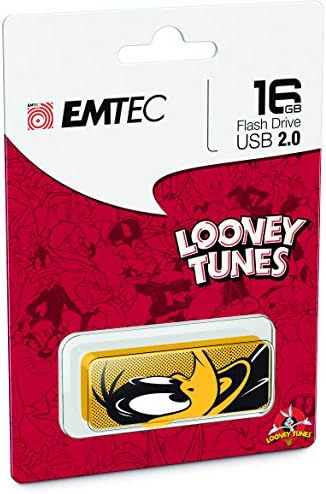 Emtec M700 Флеш диск, 16GB, Грешки BUNNY USB 2.0 Cappless Слајд-Отворен Систем