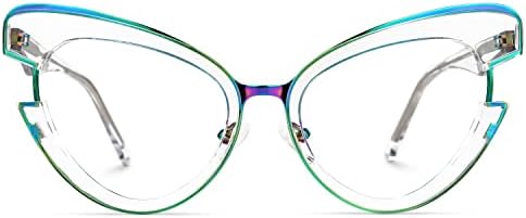 Воглам Преголеми Очила За Блокирање На Сина Светлина За Жени Анти УВ Очила За Очи Џез