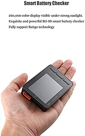 ISDT Batgo BG-8S Батерија Метар, Лцд Дисплеј Дигитални Батерија Капацитет Проверка На Батеријата Балансер Батерија Тестер За Липо