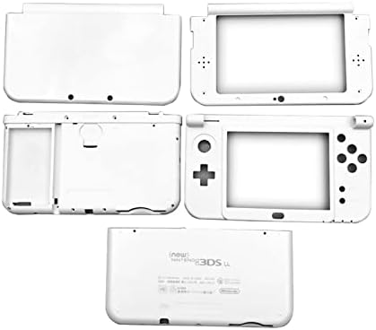 Ново за замена на школки за куќи за куќи за куќи за нови 3DS XL, за Nintendo New 3DS XL LL New3DSXL рачна конзола за игри, надворешна обвивка на лична плоча на горниот дел од задниот д?