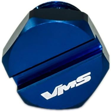VMS Racing 01-16 Blue Billet Air Bleeder Cleeder Scrugn Suck за куќиште за филтрирање на гориво компатибилен со Chevy Chevrolet Silverado