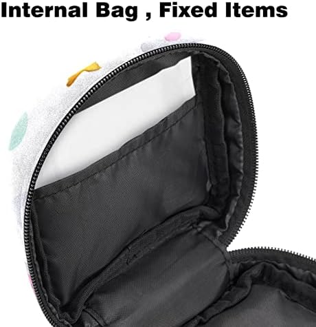 Торба за складирање на санитарна салфетка, менструална торба за торбички за стари лица, преносна продавница за санитарни влошки со патент
