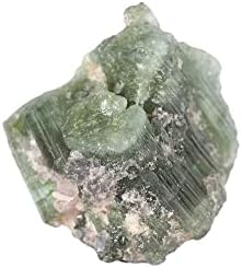 GemHub Raw Rough Green Tourmaline Octoce Oction Borndone 1,85 Ct. Скапоцен камен за завиткување на жица, декорација на домови, заздравувачки кристал за завиткување на жица