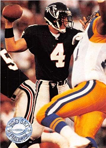 1991 Pro Set Platinum 290 Brett Favre RC Rookie Atlanta Falcons NFL Football Trading Card