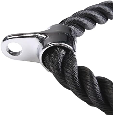 DHTDVD Triceps мускулни напнатост јаже фитнес кабел за отпорност на кабел Обука за обука на домашни сали за вежбање јога еластична