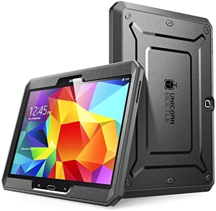 Samsung Galaxy Tab 4 10.1 Case, Supcase тешка кутија за Galaxy Tab 4 10.1 Таблета со вграден заштитник на екранот, дизајн со двојно слој