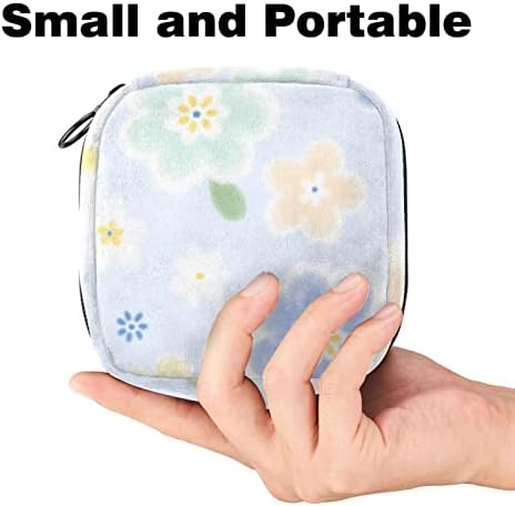 Оријукан санитарна торба за складирање на салфетка, торбичка за менструална чаша, преносни санитарни салфетки влошки за чување торбички