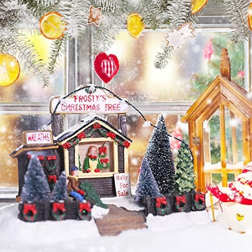 Божиќна декоративна креативност гума за џвакање светлосна декорација за закуска продавница за новогодишно дрво Декоративно снимање сцена