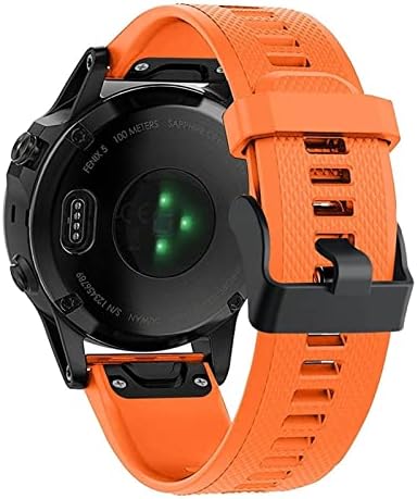 Bkuane Smart Watch Band Ремени За Гармин Феникс 7 7S 7X 6X 6 5S 3 3HR Претходник 935 945 Брзо Ослободување Силиконски 22 26mm Нараквица
