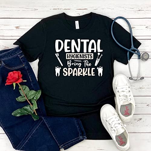 Стоматолошка хигиеничарска кошула стоматолошки асистент кошула стоматологија подарок за стоматолошки студентски кошула дипломиран подарок