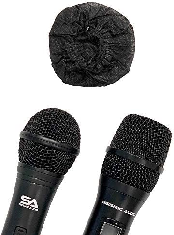 Сеизмички аудио SA -MICDC - 25 пара универзални капаци на микрофон за еднократна употреба - одговара на стандардни мики во облик на