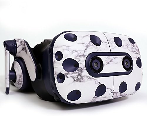 MOINYSKINS Skin компатибилна со HTC Vive Pro VR слушалки - Тиркизна племенска | Заштитна, издржлива и уникатна обвивка за винил декларална